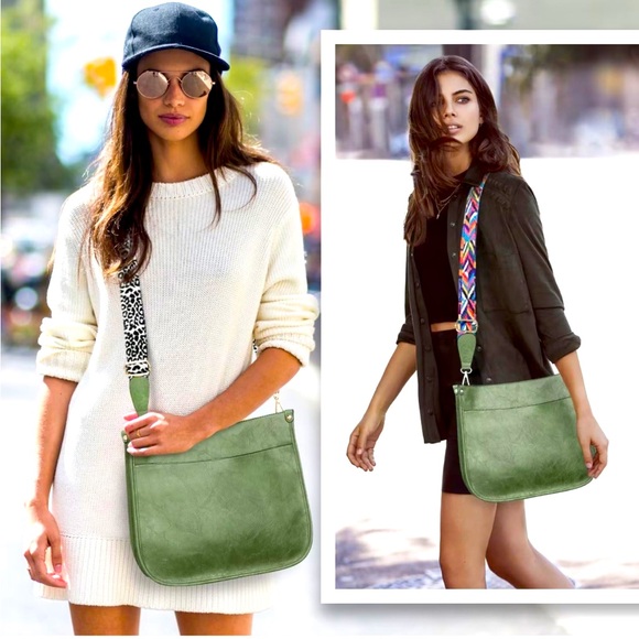 Othr Handbags - Auyoco Cross body Purse Green